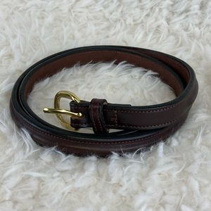 Tory Women’s English Saddle Leather Belt 34